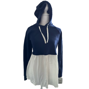 Motherhood Hooded Long Sleeve Sweater Top-NWOT